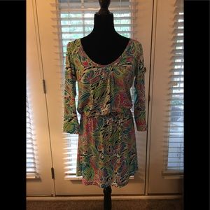 Mud Pie Dress -Tropical Colors (multi color)